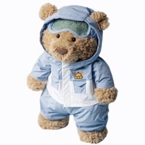 Jellycat Bartholomew Bear "Snow Suit" 10.2x4.7x3.1" Soft & Plush BNWT Authentic